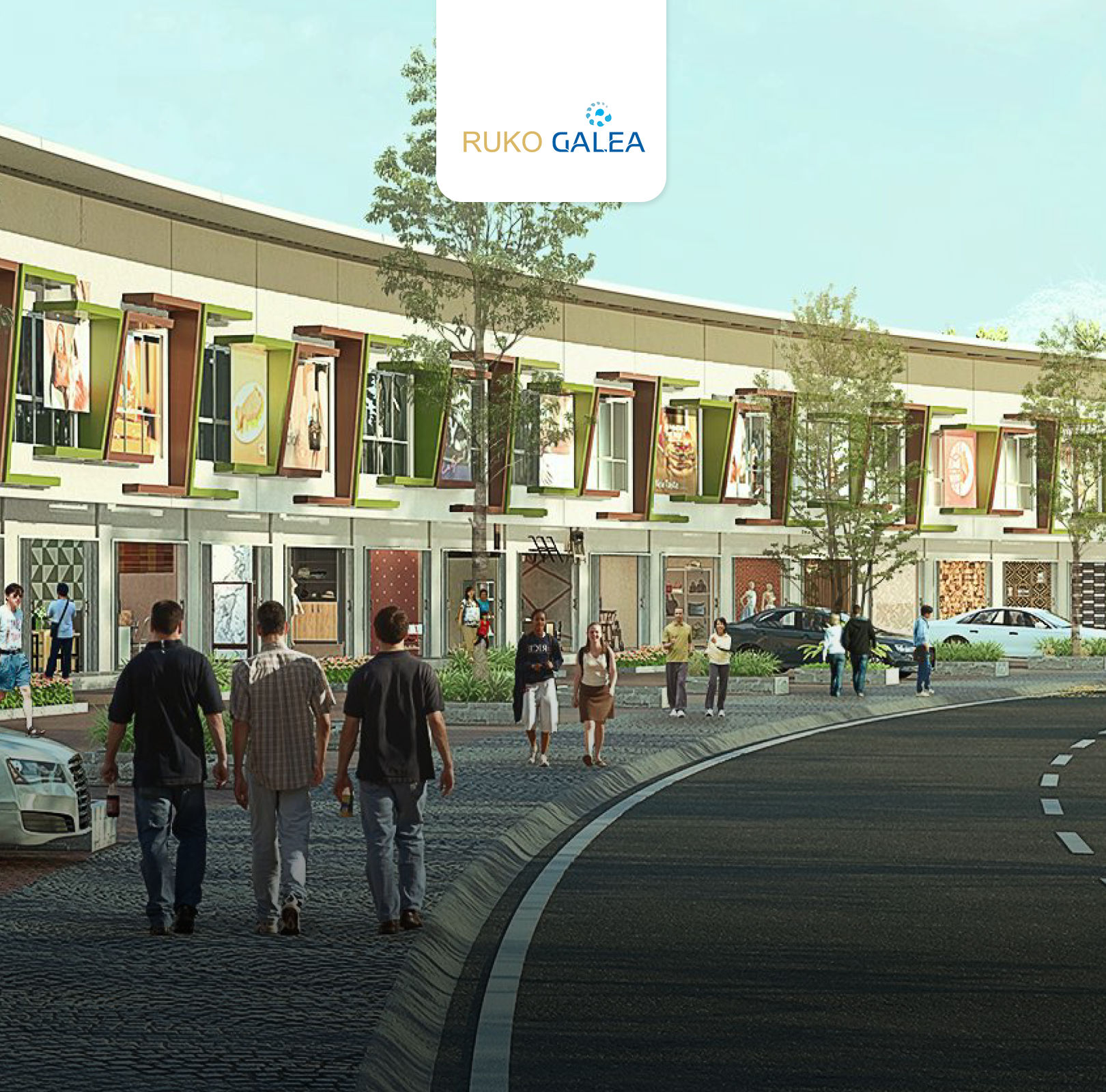 Ruko Galea | Ruko Depan Sports Club Segara City - Damai Putra Group