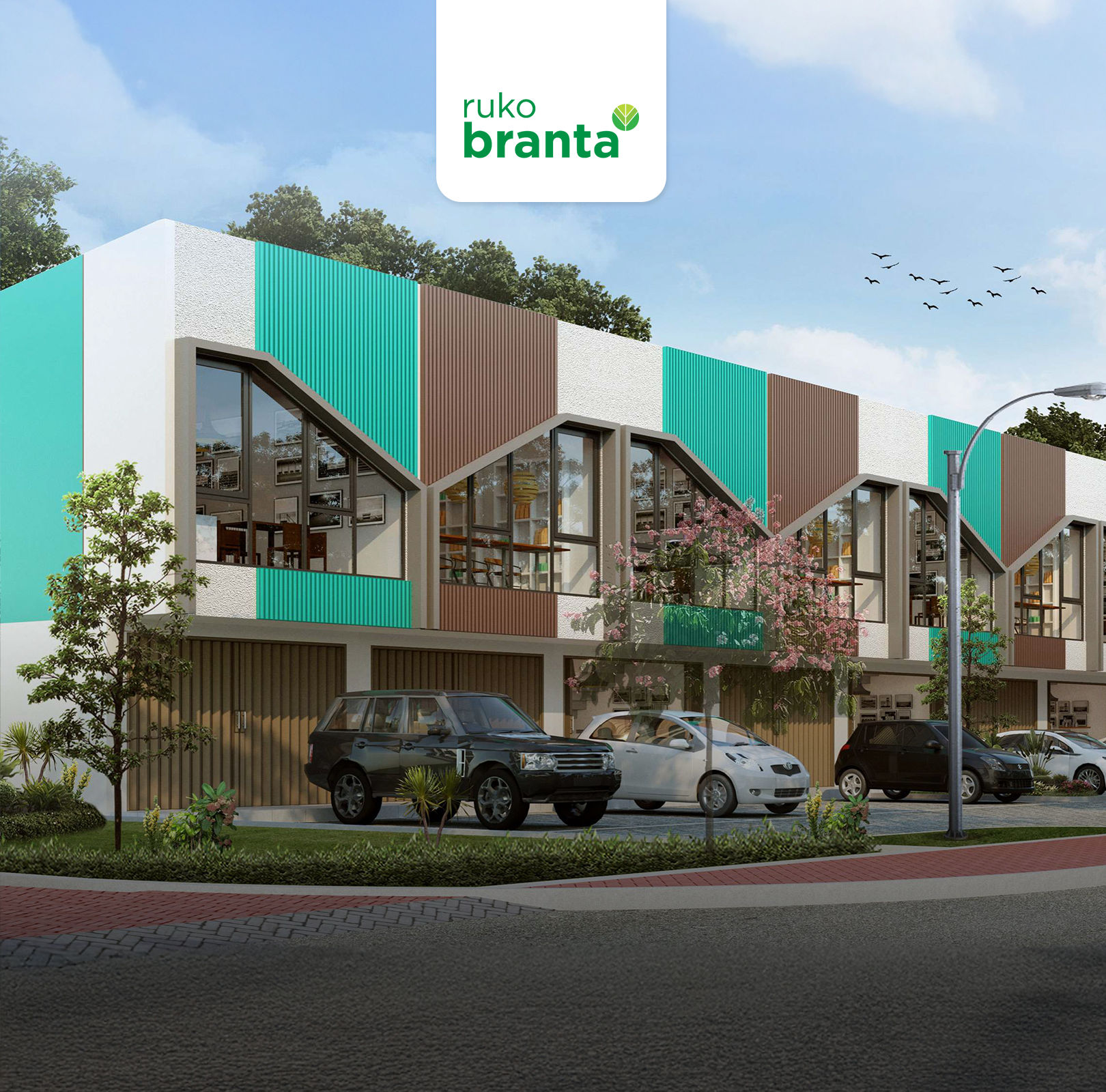 Ruko Branta | Ruko di Gerbang Cluster Strategis Segara City - Damai Putra Group