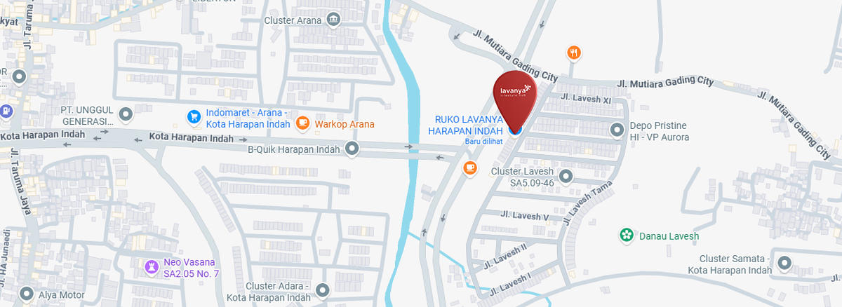Map of Lavanya Lifestyle Hub