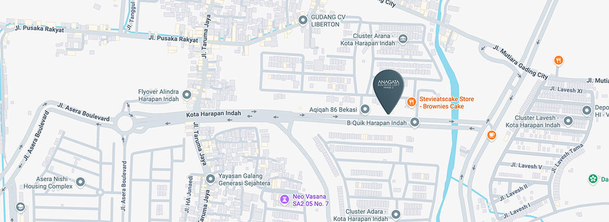 Map of Anagata Business Loft