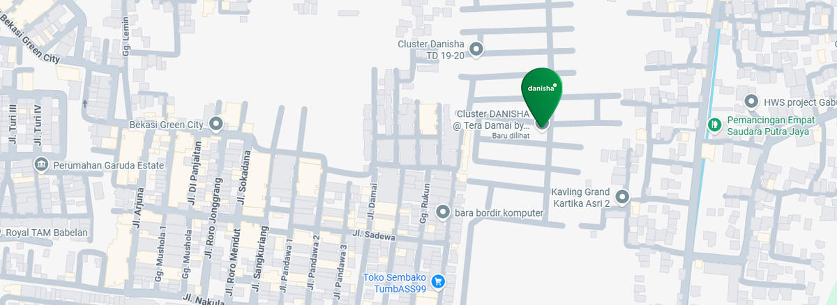Map of Danisha