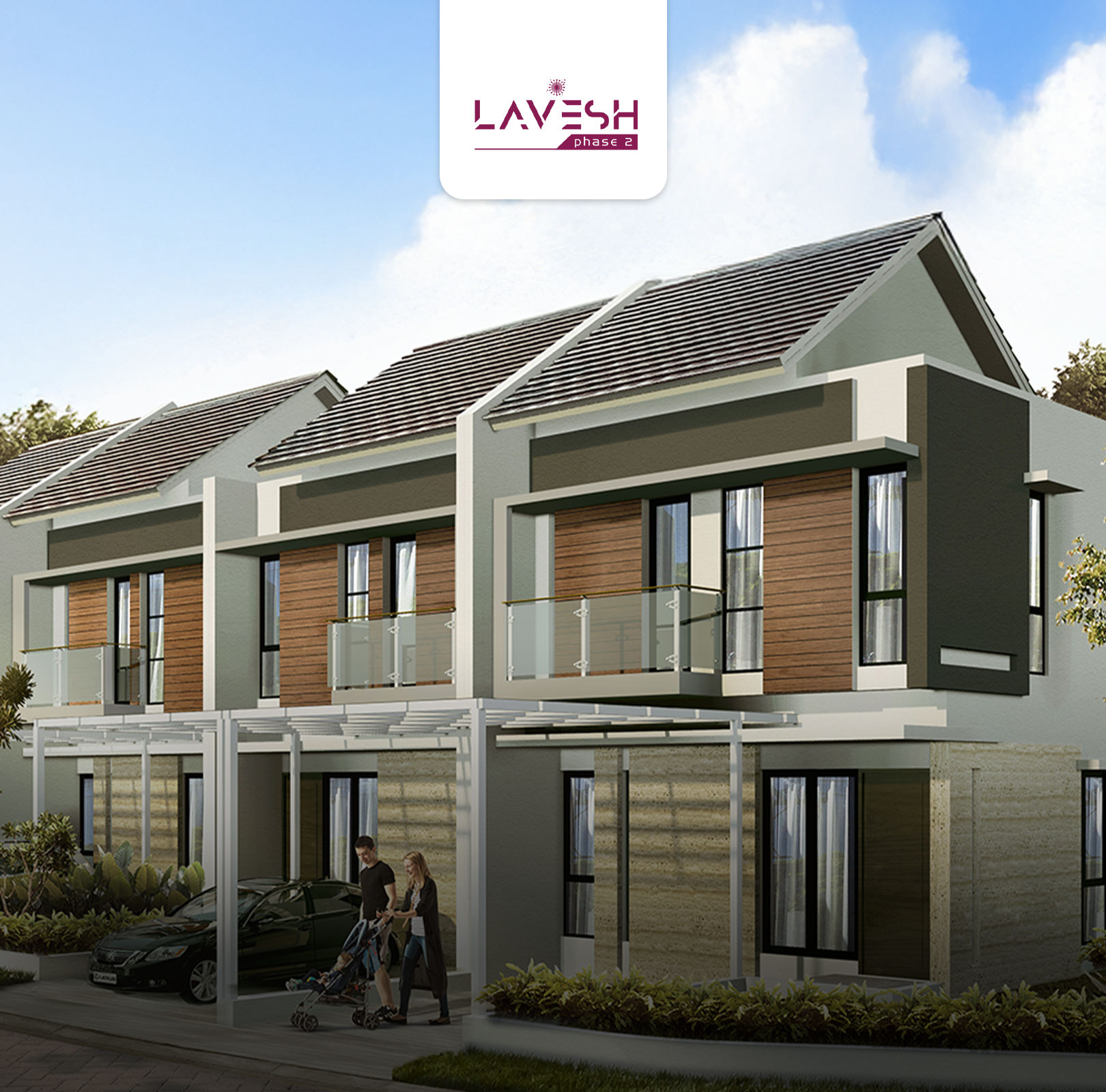 Lavesh | Cluster ala Resort di Kota Harapan Indah - Damai Putra Group