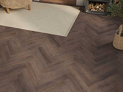 Cuban Walnut 2mm Herringbone LVT