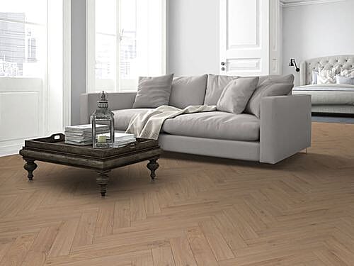 Oregon Oak 12mm Herringbone