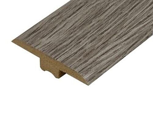 Soft Grey Laminate Door Bar T-Bar - 0.9m