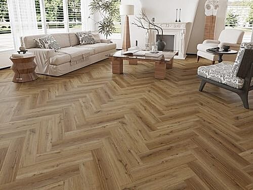 Antique Oak Herringbone 5.2mm SPC Click