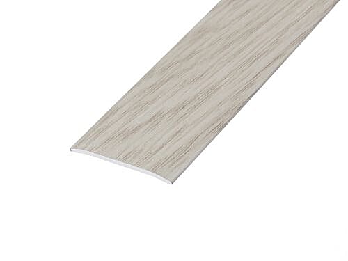 Dapple Grey Flat Aluminium Door Bar 0.9m