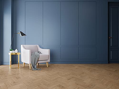 Loft Natural Oak Herringbone Dryback LVT