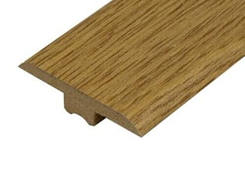 Oiled Oak Laminate Doorbar - T-Bar 0.9m