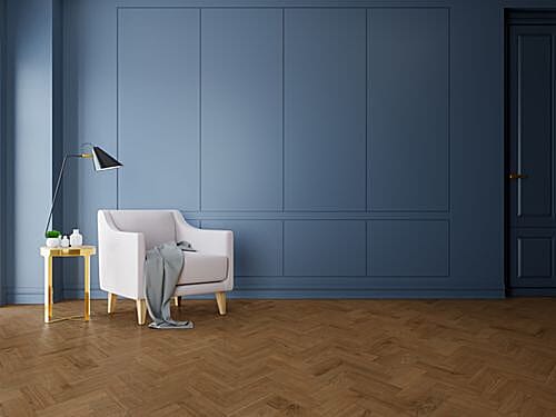 Heritage Oak Herringbone Dryback LVT