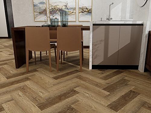 Manor Oak Herringbone Rigid Core 5mm 5G SPC Click