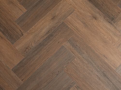 Dark Oak 6mm SPC Herringbone (Clearance)