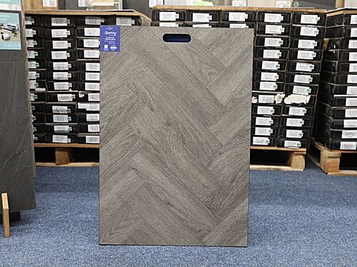 Sky Grey Oak Herringbone 2.5mm LVT