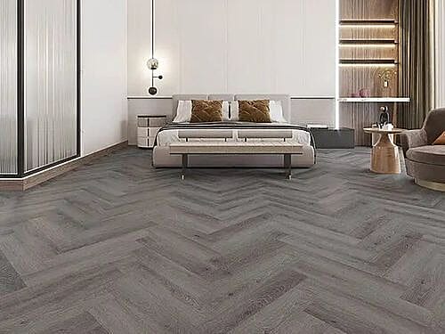 Hickory Grey Oak Herringbone 5.2mm SPC Click