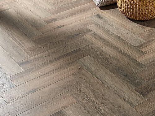 Chocolate Oak 8mm Herringbone