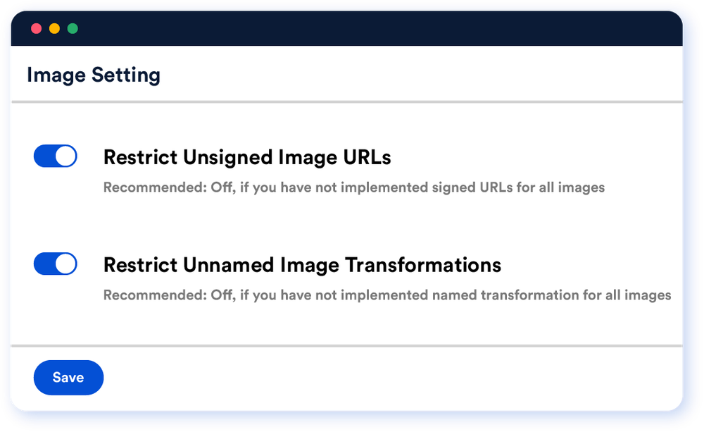 Imagekit Signed URLs