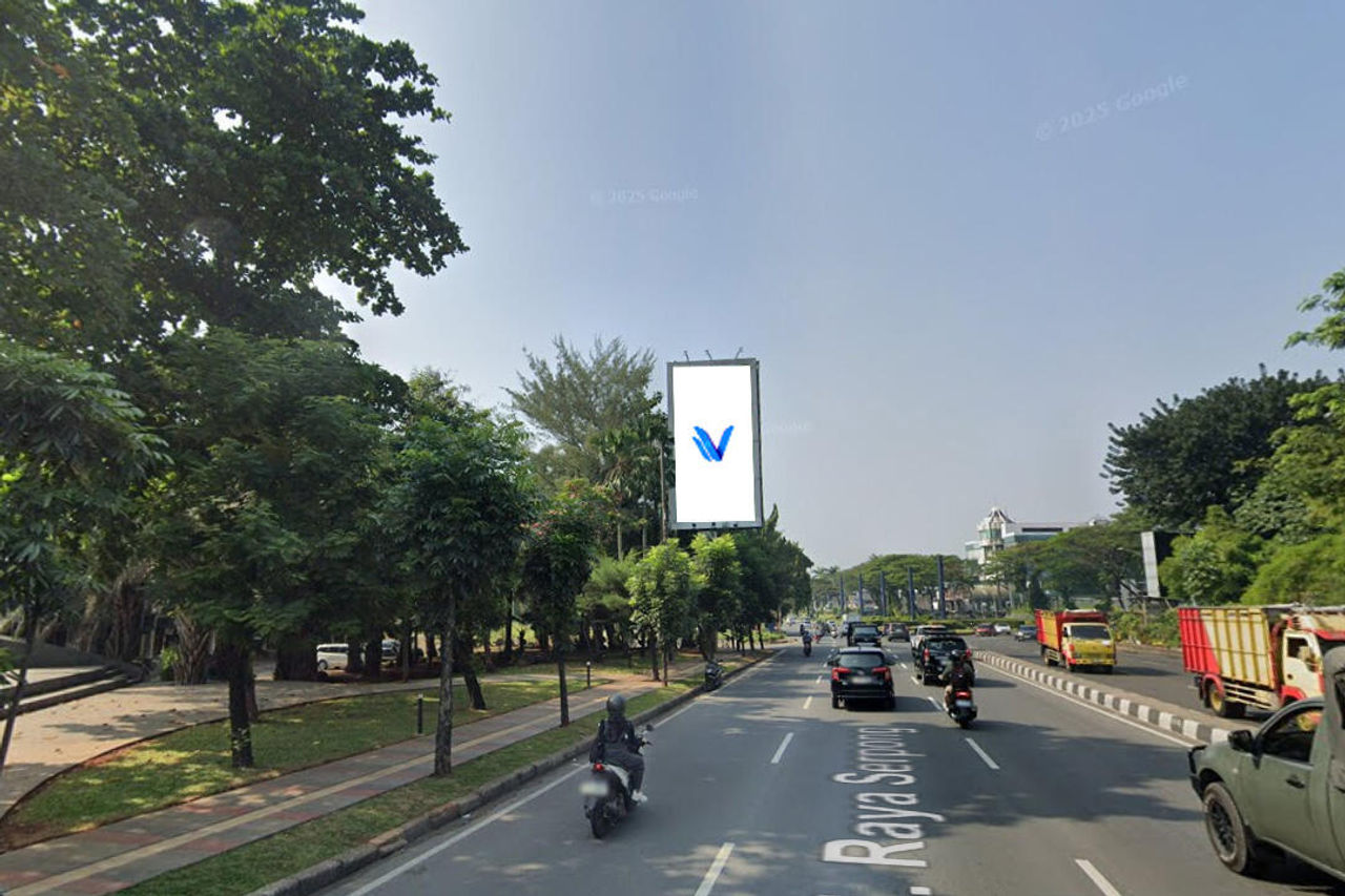 Billboard Jl. Raya Serpong - Melati Mas area (to BSD City), Tangerang Selatan