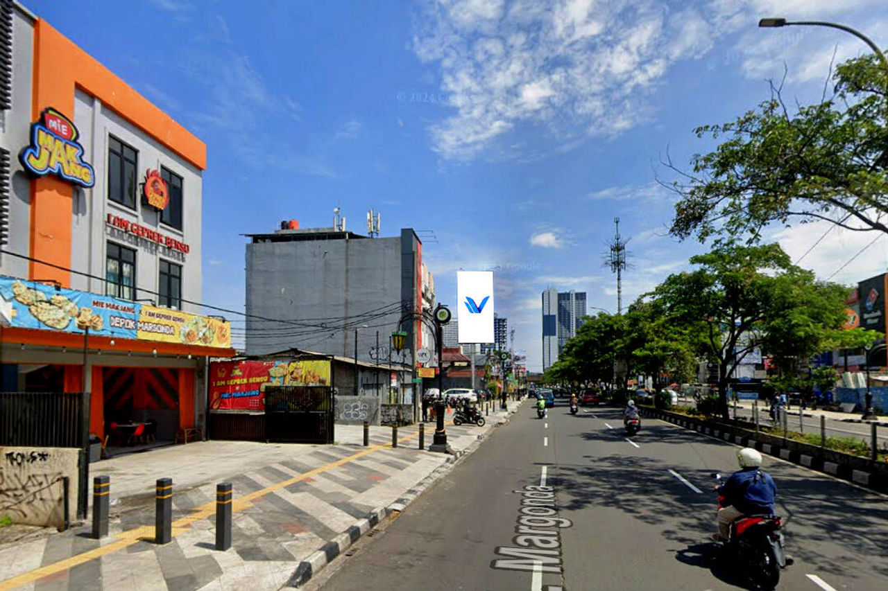 Billboard JL. Margonda Raya (Bank Jatim), Depok