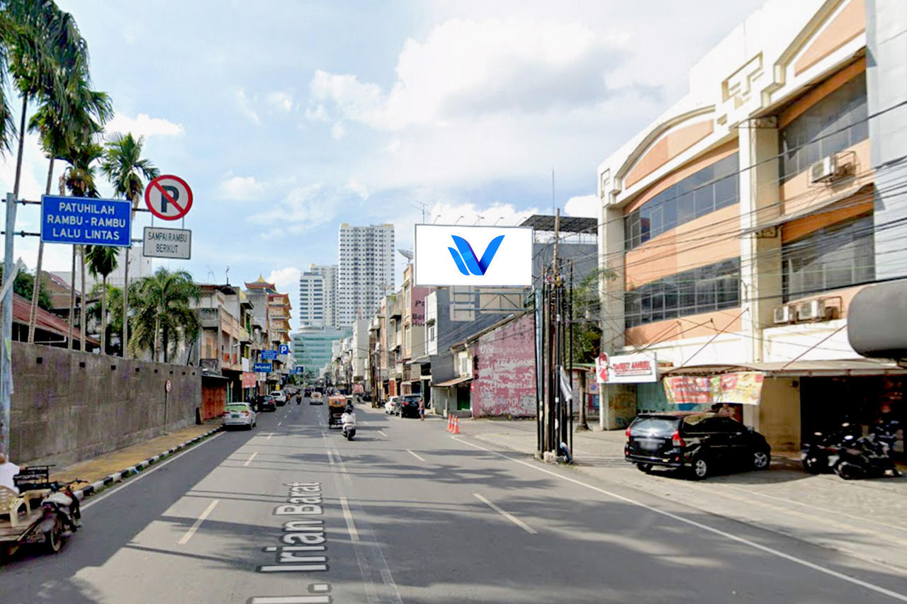 Billboard Jl. Irian Barat, Medan
