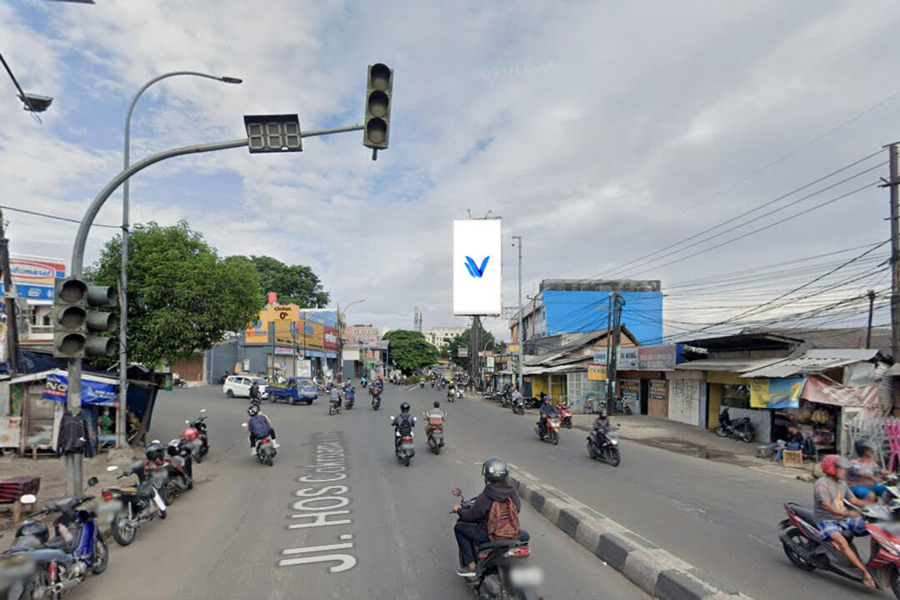 Billboard Jl. Hos Cokroaminoto Pertigaan H Mencong, Tangerang Kota