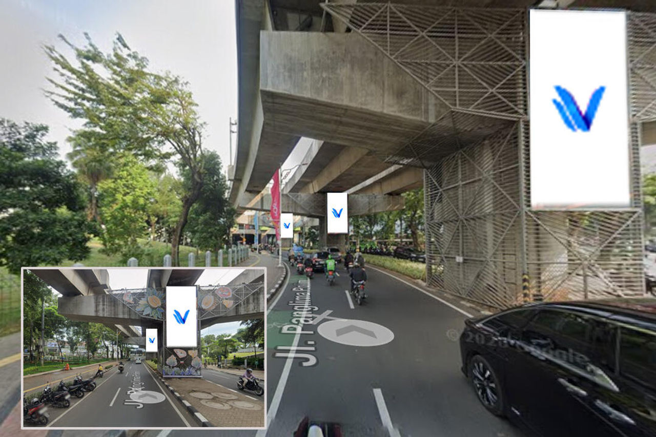 Videotron LED BLOK M STATION – SET 1 JL. Panglima Polim, Kebayoran Baru