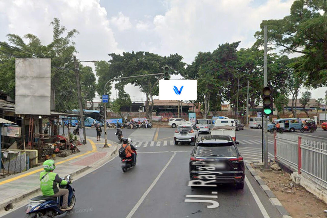 Billboard Simpang HEK Jl. Raya Bogor - Jl. Raya Pondok Gede, Jakarta Timur