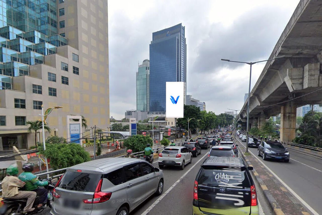 Billboard Jl. KH. Mas Mansyur, Jakarta Pusat