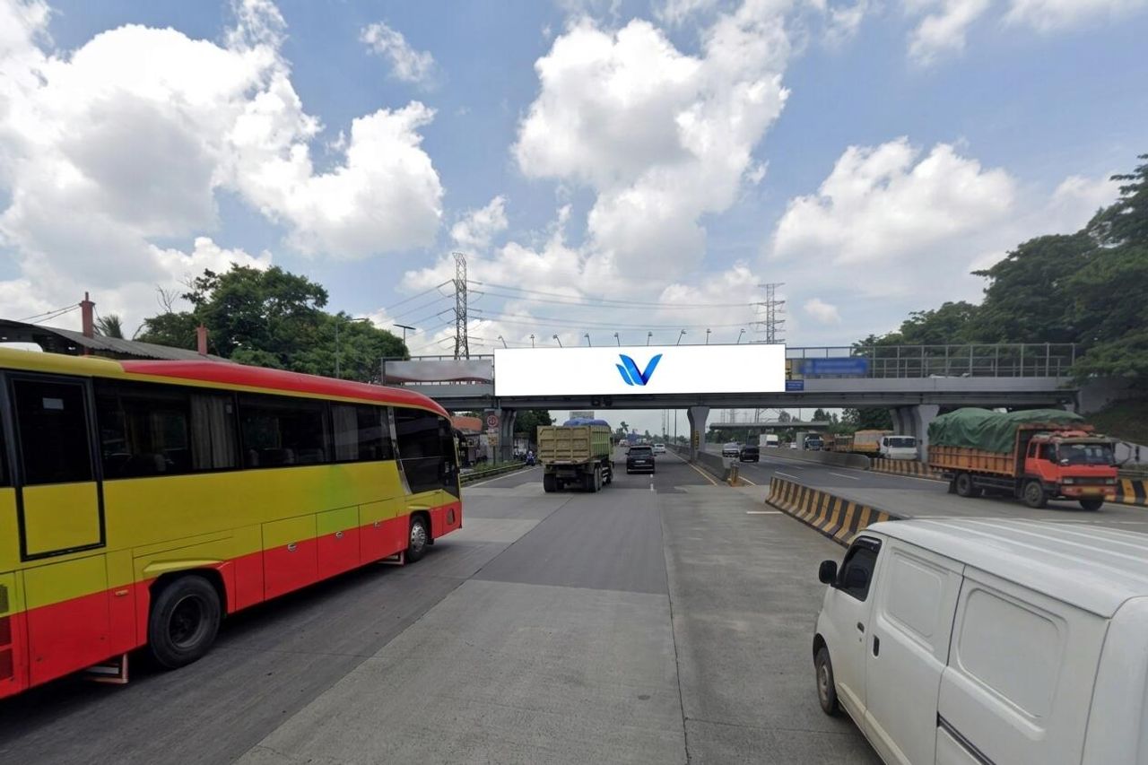 Billboard Tol Tangerang Merak KM 31 +500 A (Gerbang Tol Cikupa), Tangerang