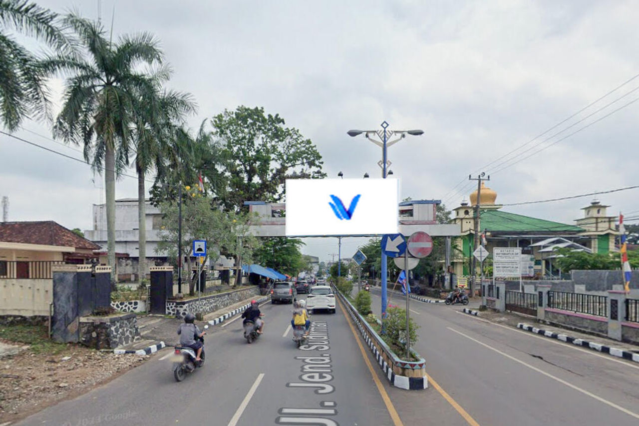 Billboard JI. Jendral Sudirman ( Samping Kantor Polisi Militer ) Lampung Utara - Lampung
