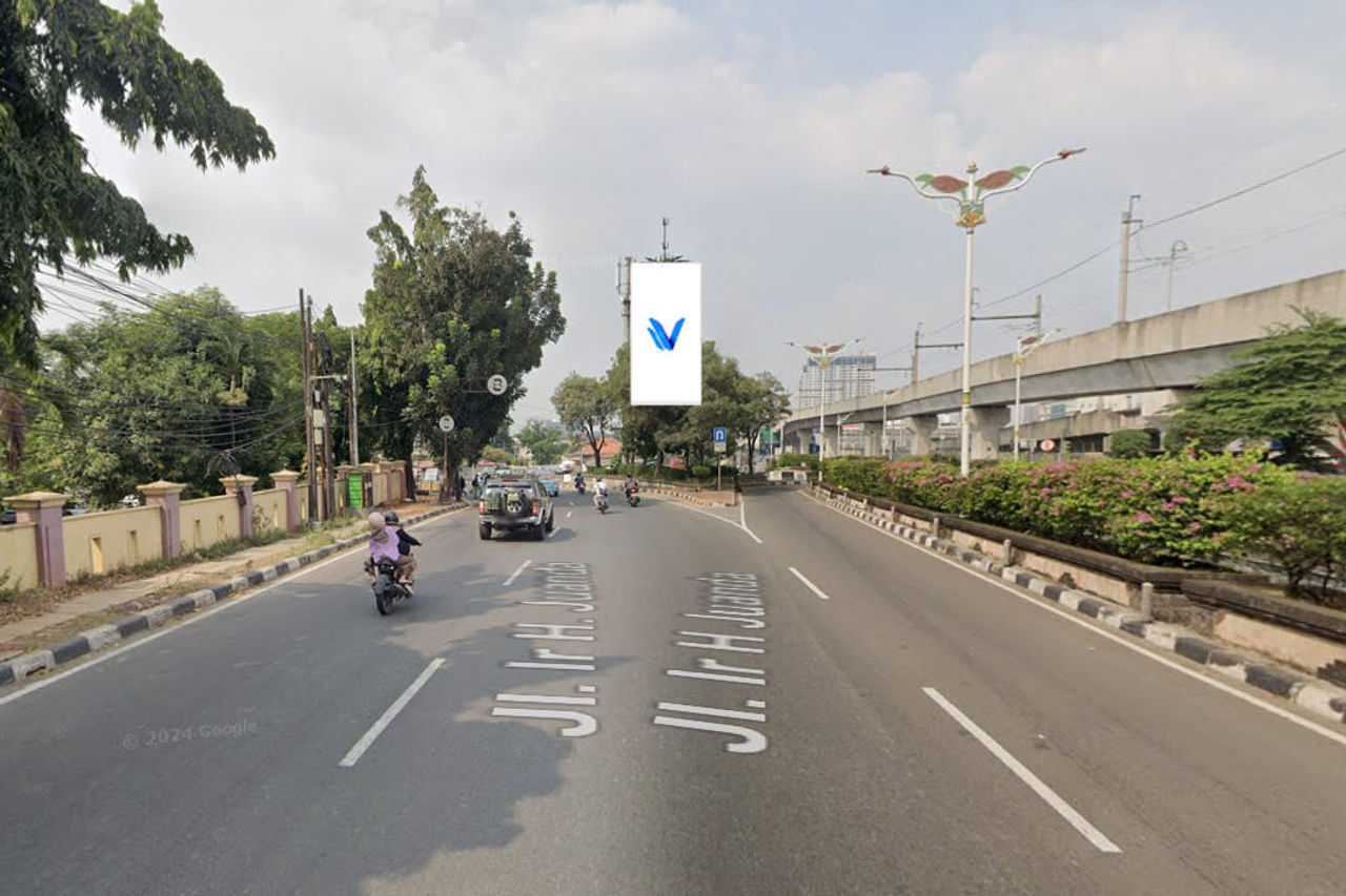 Billboard Jl. Ir H Juanda, Jakarta Selatan