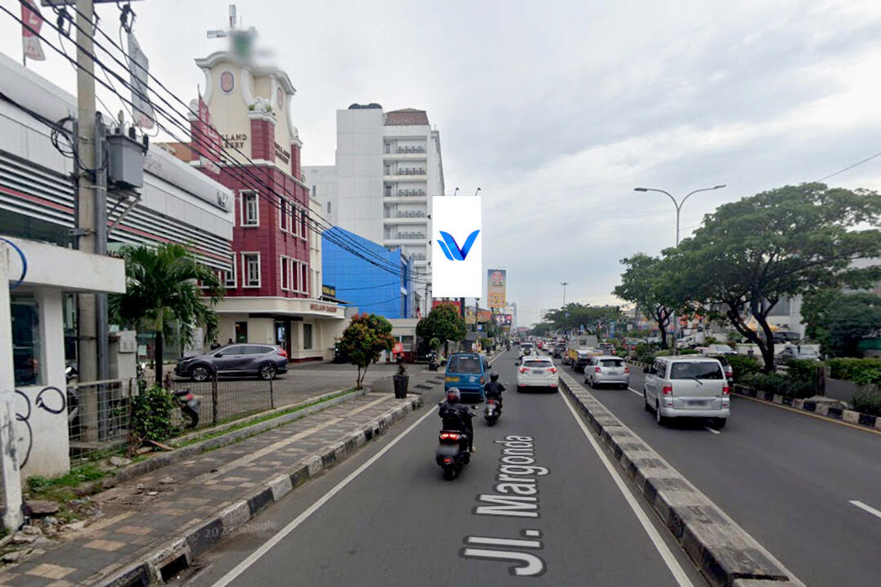 Billboard JL. Margonda Raya No.234 (Studio 58), Depok