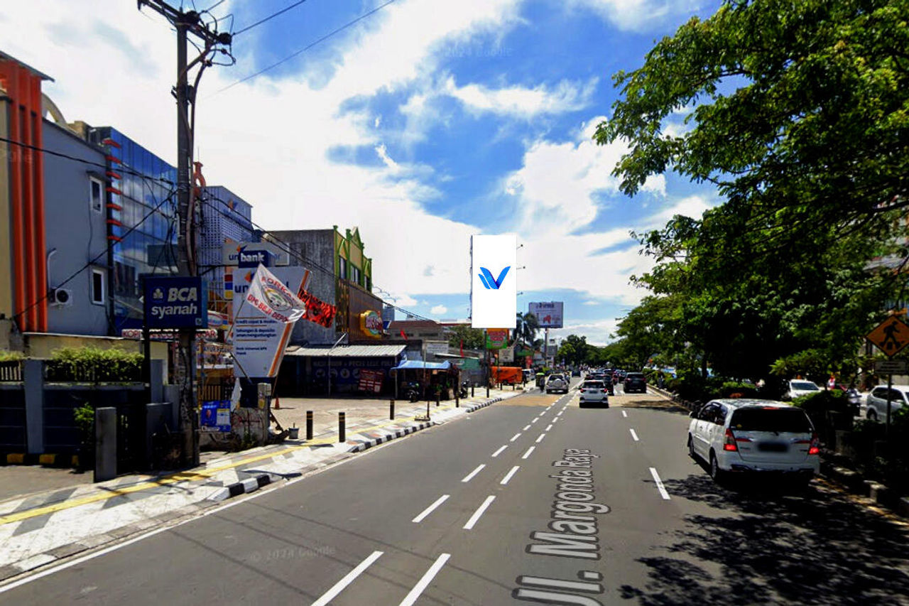 Billboard JL. Margonda Raya (Sebelum ACE Hardware), Depok
