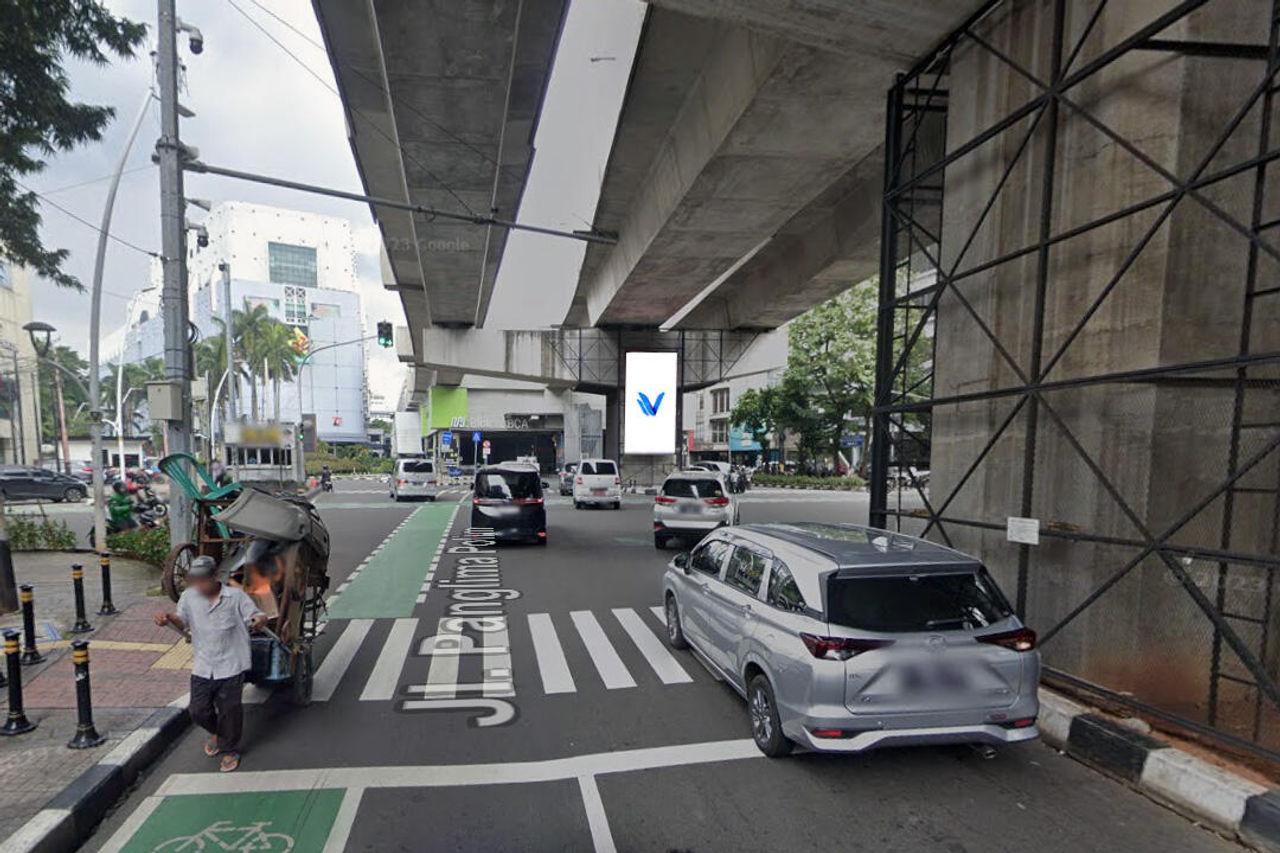 Videotron LED BLOK M STATION – SET 7 (STAND ALONE) Jl. Panglima Polim, Kebayoran Baru