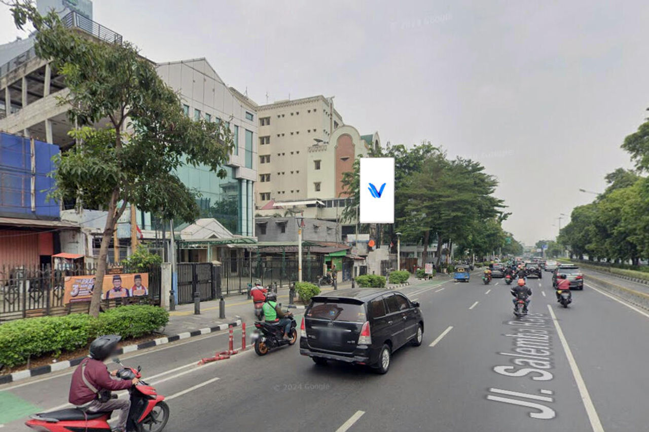 Billboard Jl. Kramat Raya - Jl. Salemba Raya - Senen, Jakarta Pusat