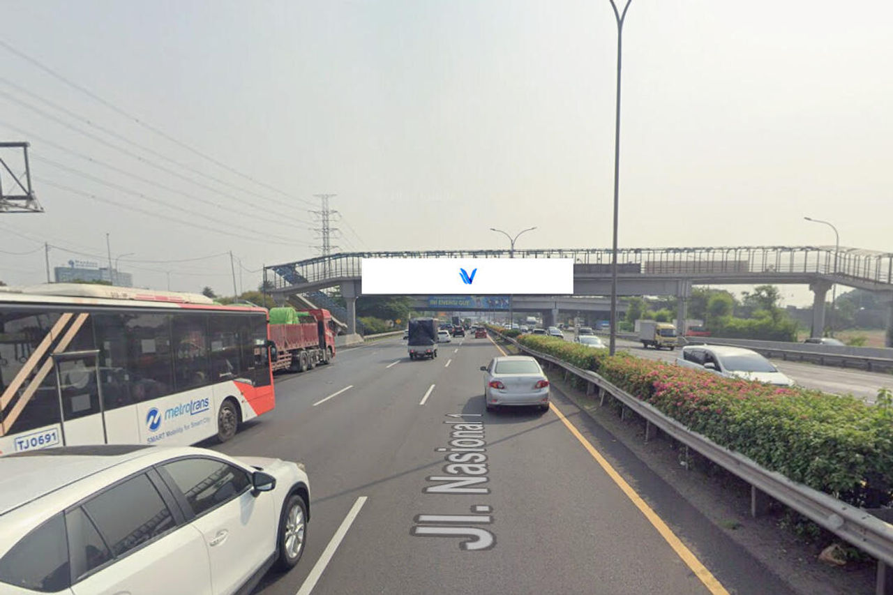 Billboard JPO TOL JAKARTA - TANGERANG KM 11+050B, Tangerang