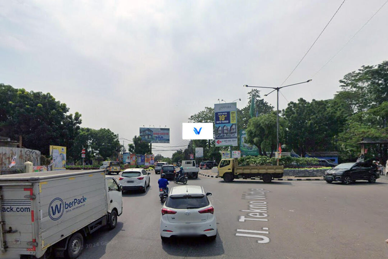 Billboard JL. Raya Serpong (Bunderan Batan Indah), Tangerang Selatan