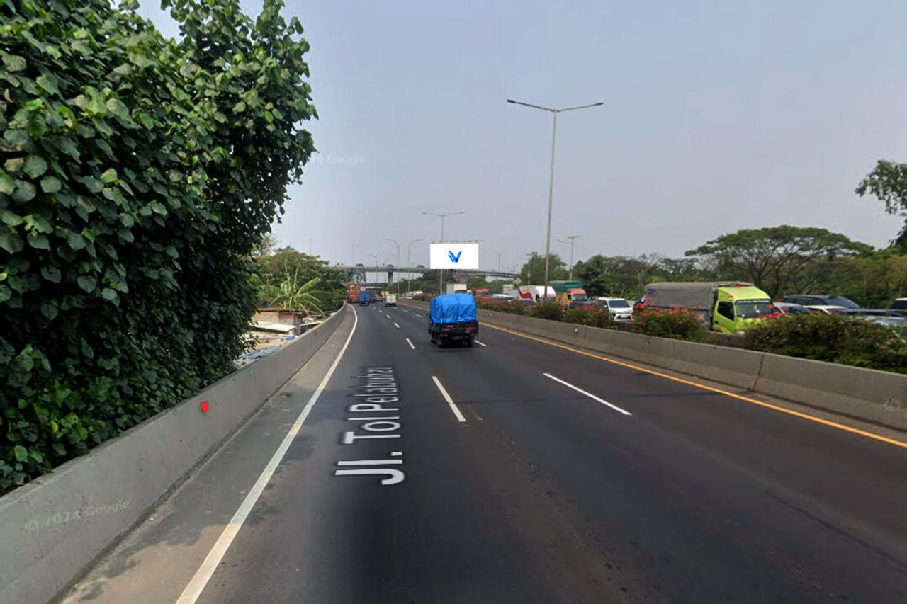Billboard Jl. Tol Pelabuhan KM 25+400, Jakarta Utara