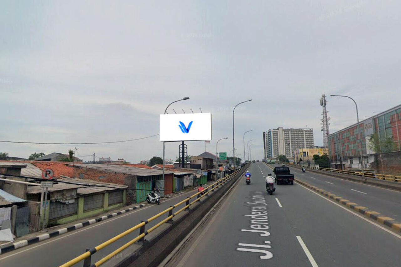 Billboard Jl. Jend. Sudirman (Flyover depan Paragon Square Apartement), Tangerang