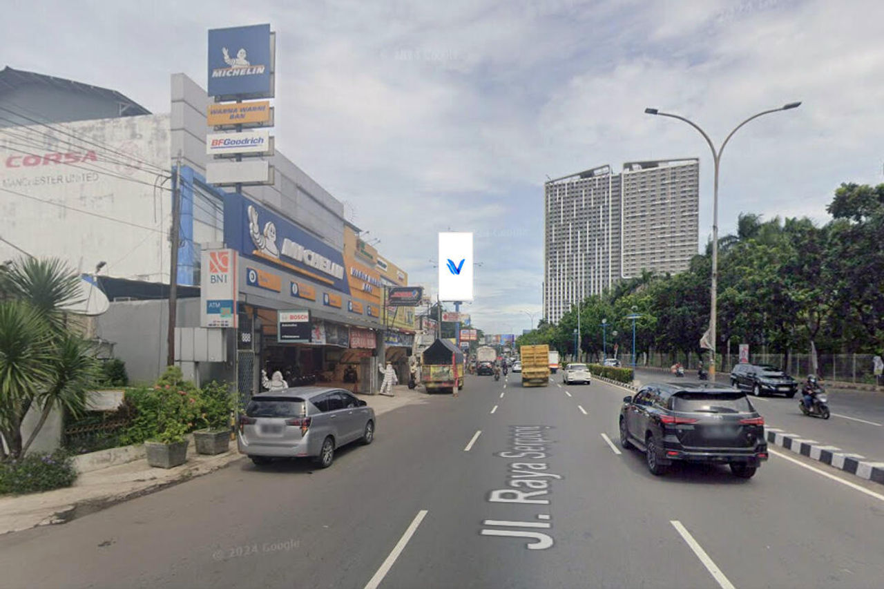 Billboard Jl. MH. Thamrin (Toto Serpong), Tangerang