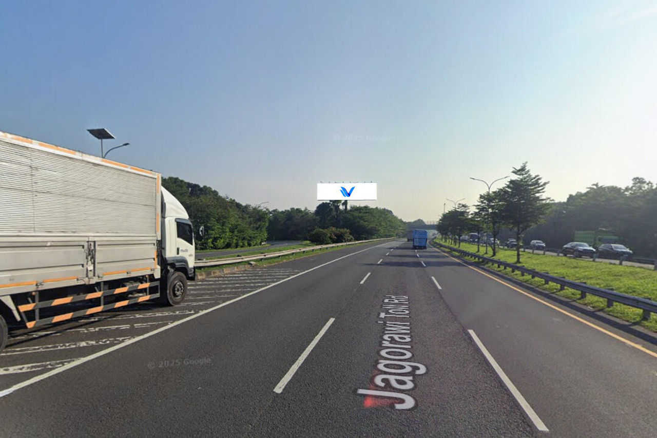 Billboard TOL Jagorawi Km 40 + 900 B, Bogor