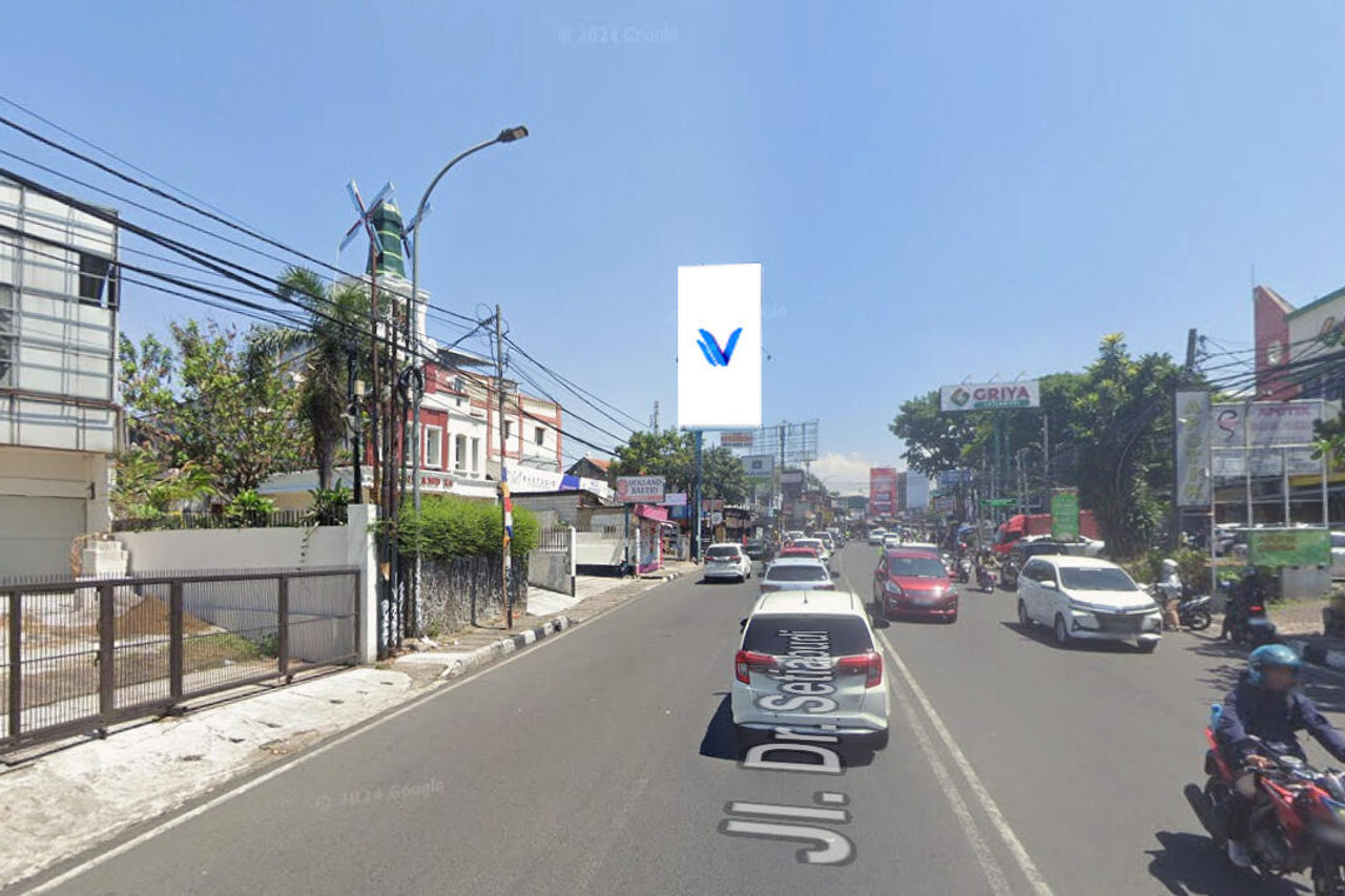 Billboard Jl. Setiabudi 119 (depan Griya) view dari Setiabudhi - Ledeng), Bandung