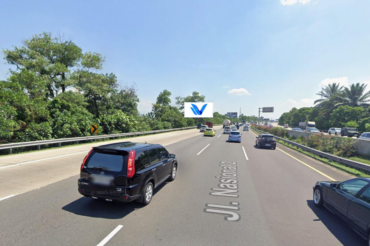 Billboard TOL Jagorawi KM 22 + 650, Bogor