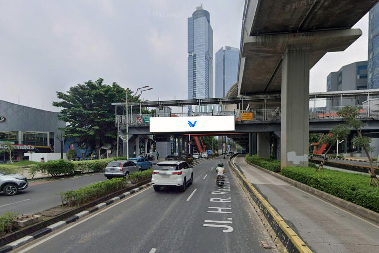 Billboard Jl. H.R Rasuna Said (GOR Sumantri), Jakarta Selatan