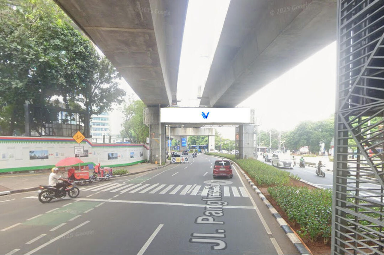 Billboard STATIC BLOK M STATION – SET 2 (STAND ALONE) Jl. Panglima Polim, Kebayoran Baru