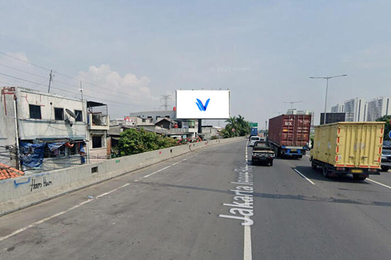 Billboard Tol Ancol - Grogol KM. 23, Penjaringan, Jakarta Utara