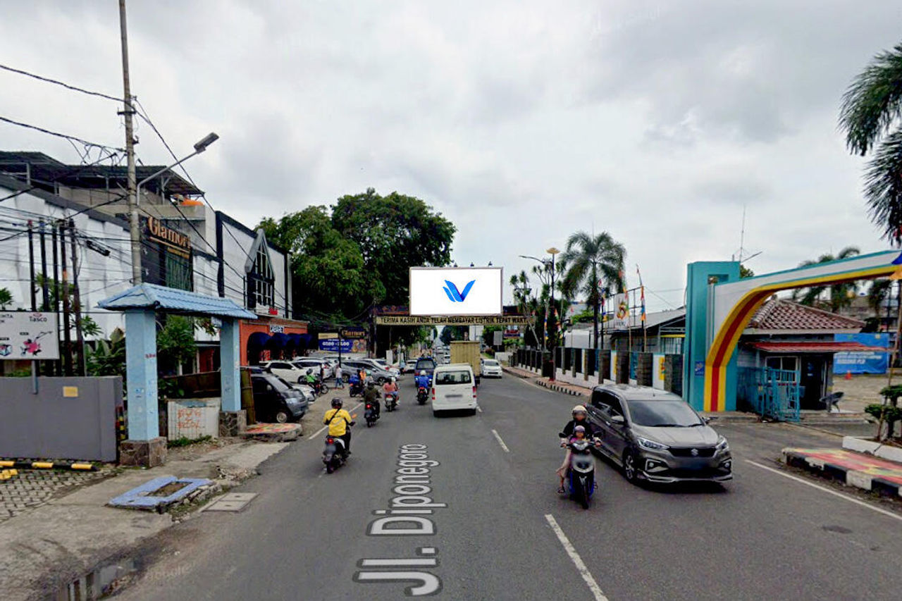 Billboard JL. Diponegoro [PLN) Teluk Betung - Tj.Karang, Bandar lampung