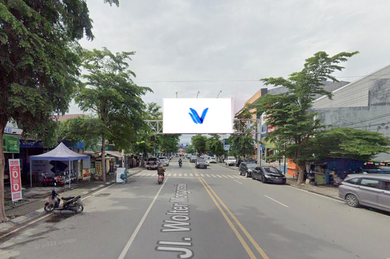 Billboard Jl. W. Monginsidi, Lolu Utara, Kota Palu