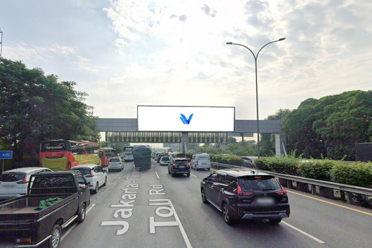 Billboard Tol Jakarta Tangerang Toll Road ( KM 11+550BY ), Tangerang