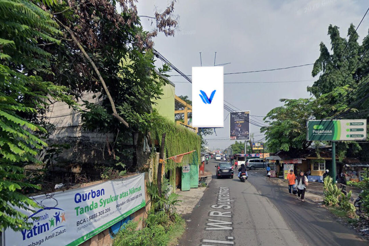 Billboard Jl. WR Supratman (Stasiun Pondok Ranji), Tangerang Selatan
