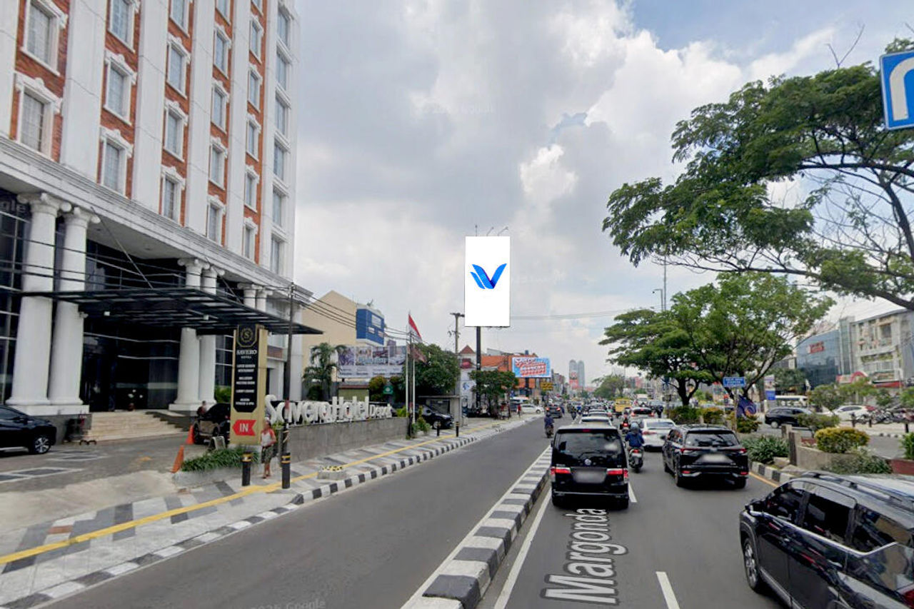 Billboard JL. Margonda Raya (Dekat Hotel Savero), Depok
